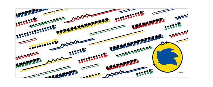 SONIC ORIGINS PLUS DX PACK EBTEN LIMITED SWITCH - T-SHIRT - ACRYLIC STAND - TOWEL - COVER - ARTBOOK - Image 5