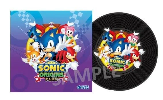 SONIC ORIGINS PLUS DX PACK EBTEN LIMITED SWITCH - T-SHIRT - ACRYLIC STAND - TOWEL - COVER - ARTBOOK - Image 7