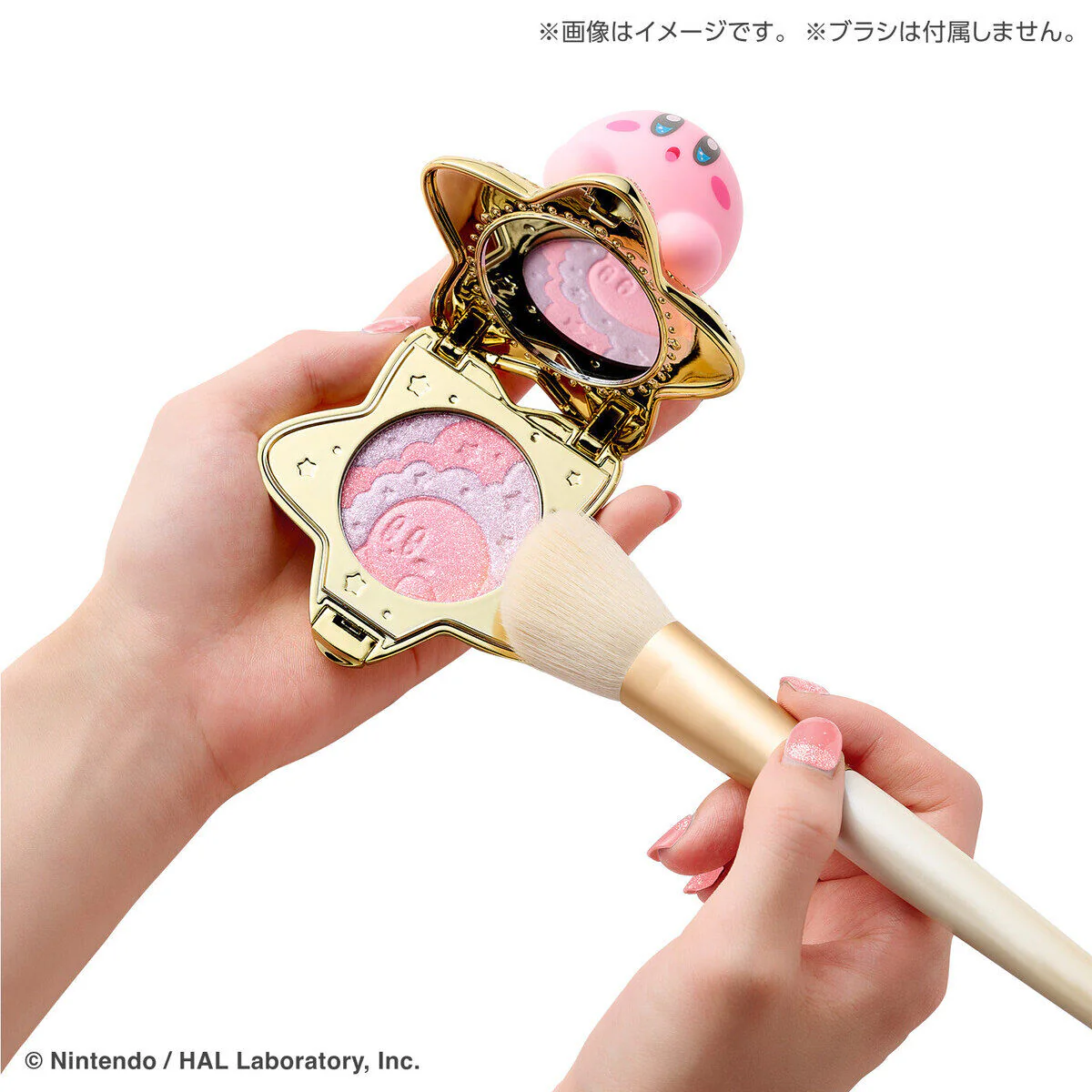 Kirby of The Stars - Kirby and Warp Star Cheek & Shiny Powder - Image 3