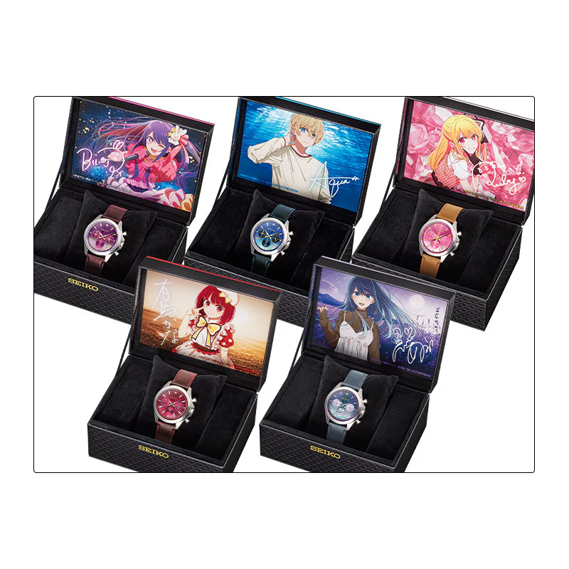 OSHI NO KO X SEIKO OFFICIAL COLLABORATION WATCH - AQUA HOSHINO - Image 4