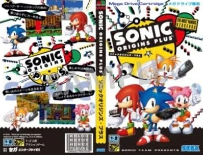 SONIC ORIGINS PLUS DX PACK EBTEN LIMITED PS5 - T-SHIRT - ACRYLIC STAND - TOWEL - COVER - ARTBOOK - Image 7